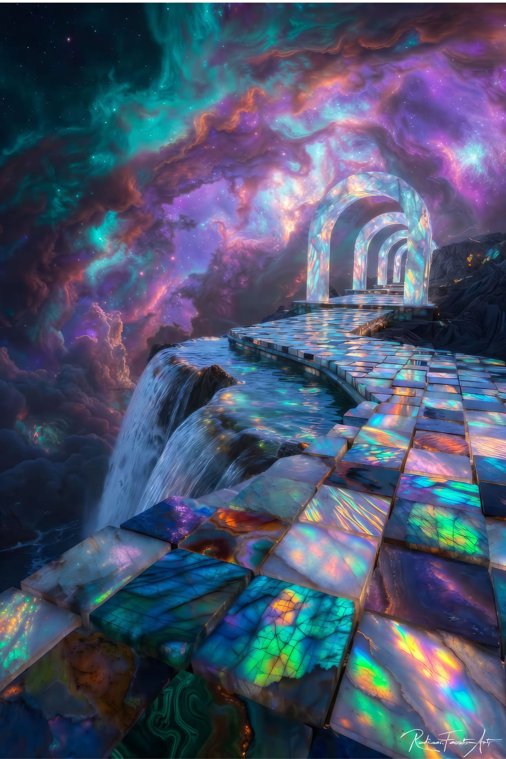 RadiantFacetArt Launch Collection – 12 Piece Crystal Realms Bundle | Digital Collection