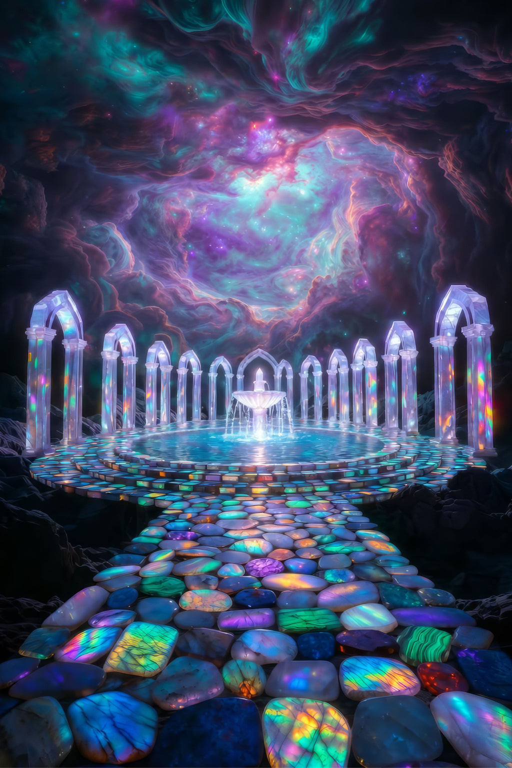 RadiantFacetArt Launch Collection – 12 Piece Crystal Realms Bundle | Digital Collection