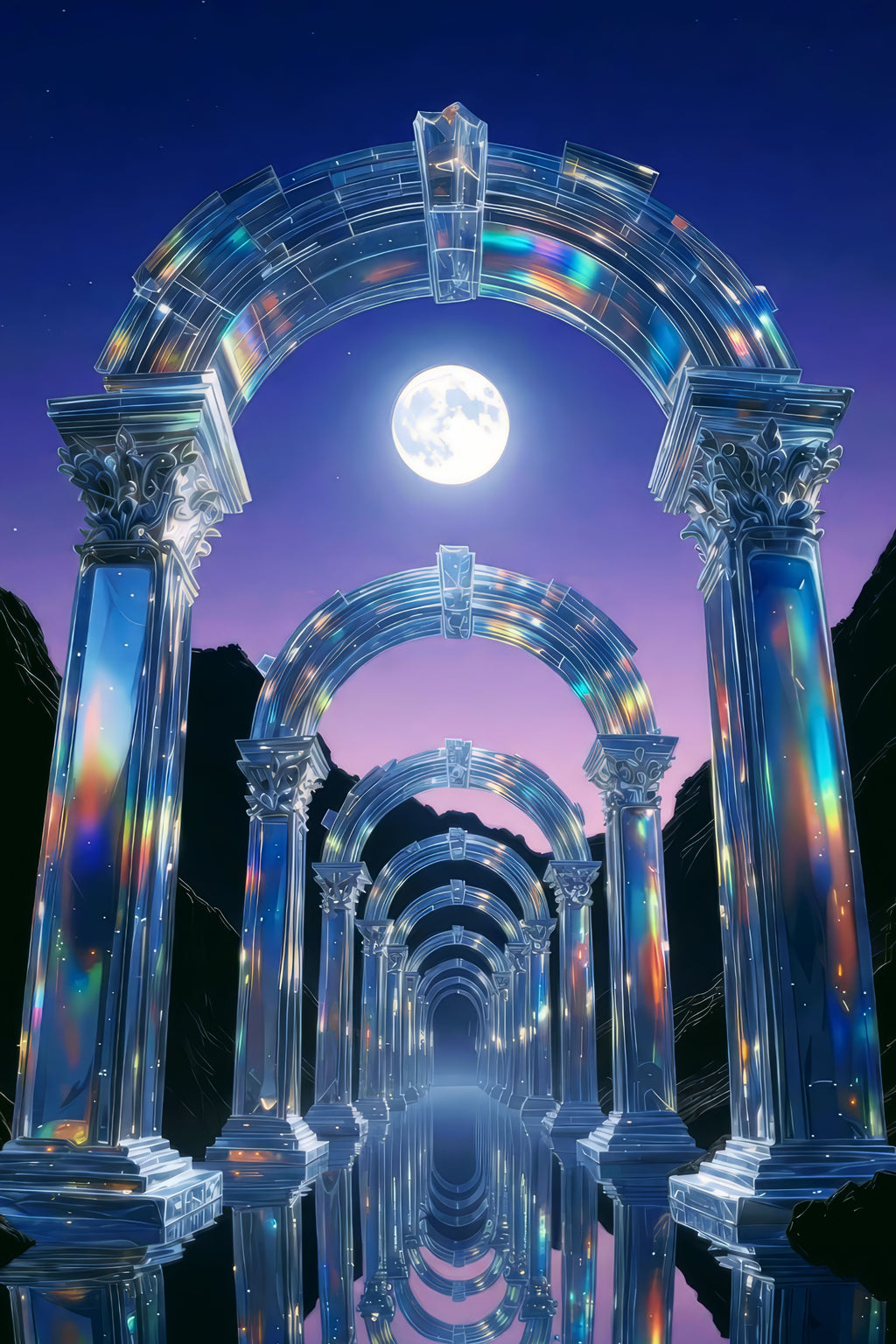 RadiantFacetArt Launch Collection – 12 Piece Crystal Realms Bundle | Digital Collection