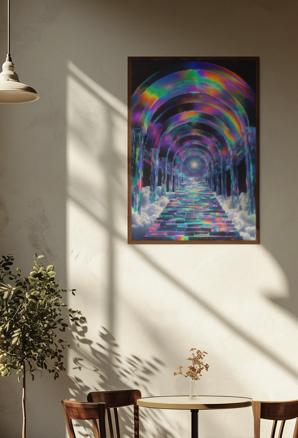 Cosmic Rainbow Stairway to the Stars | High-Resolution Digital Download