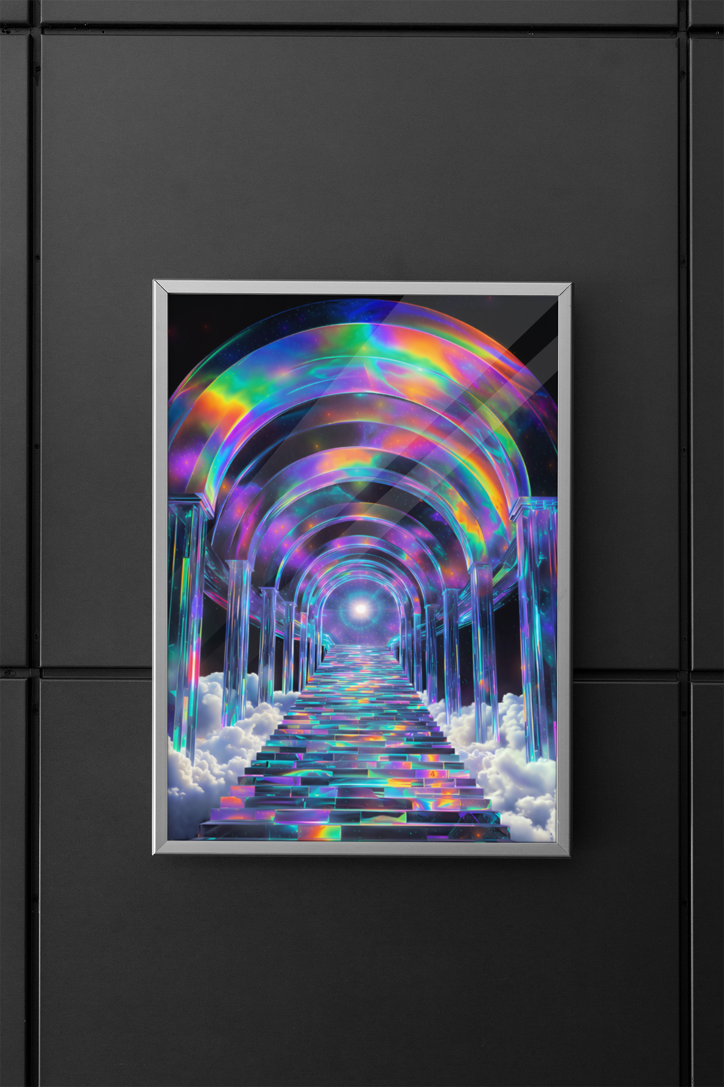 Cosmic Rainbow Stairway to the Stars | High-Resolution Digital Download