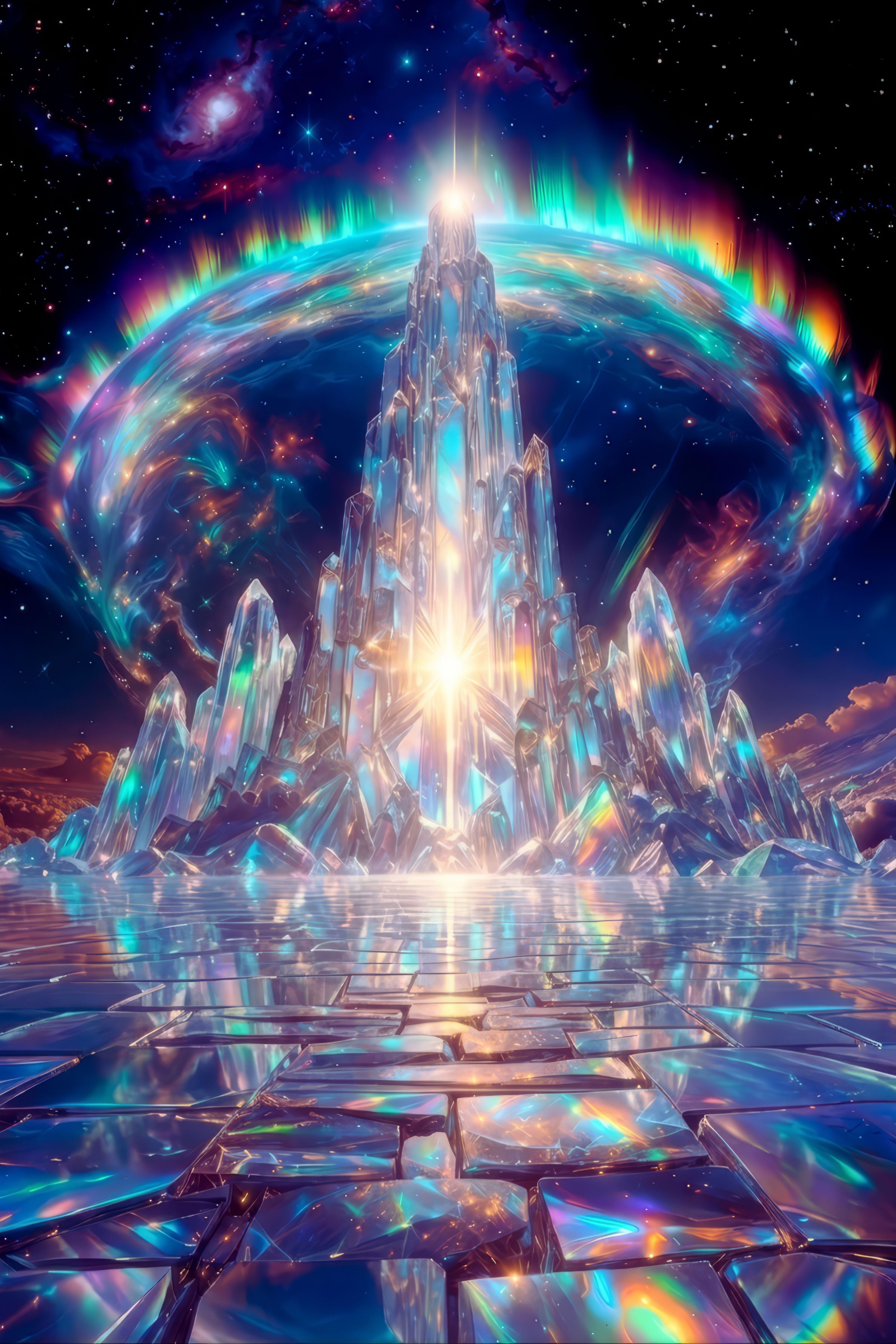 RadiantFacetArt Launch Collection – 12 Piece Crystal Realms Bundle | Digital Collection