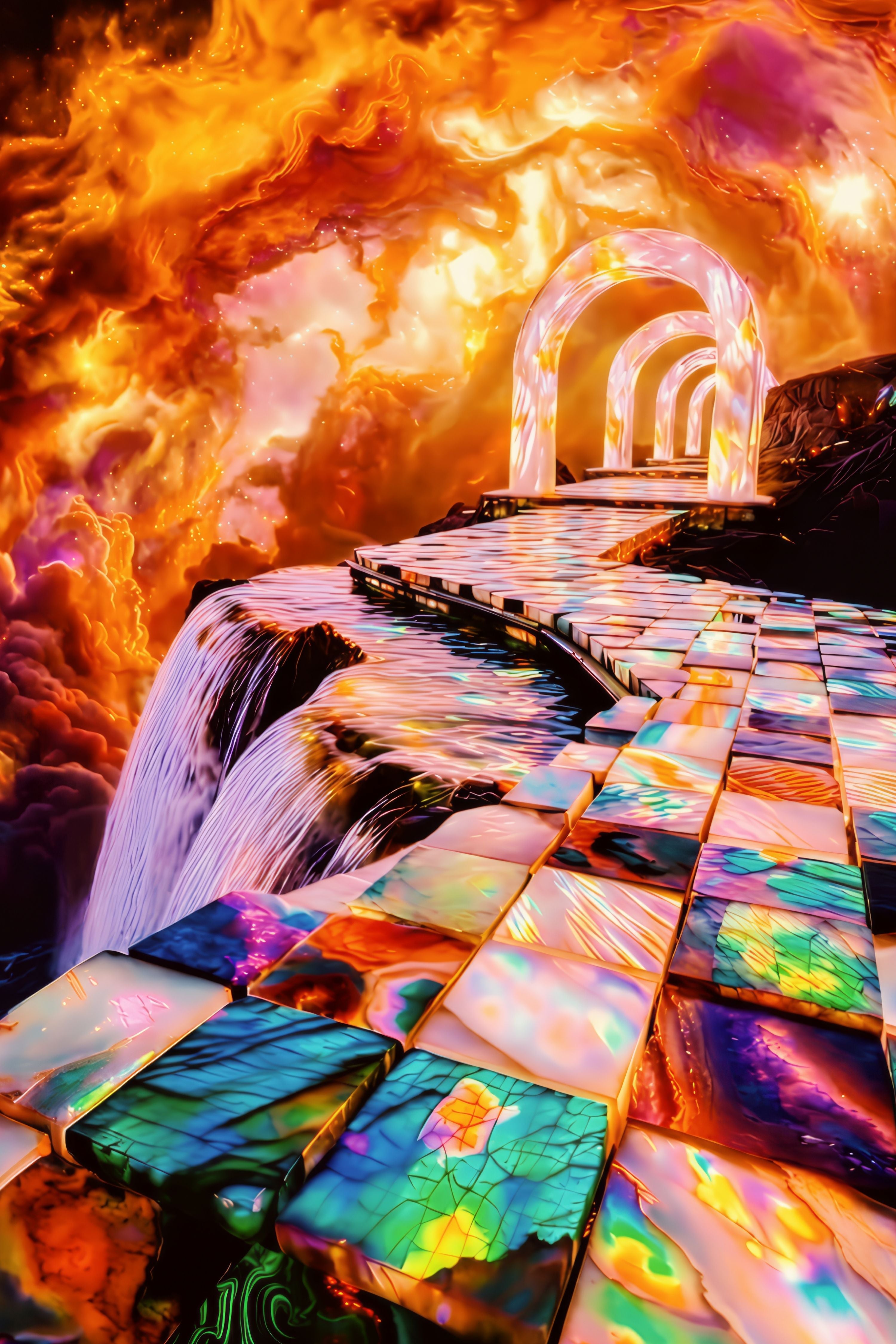 RadiantFacetArt Launch Collection – 12 Piece Crystal Realms Bundle | Digital Collection