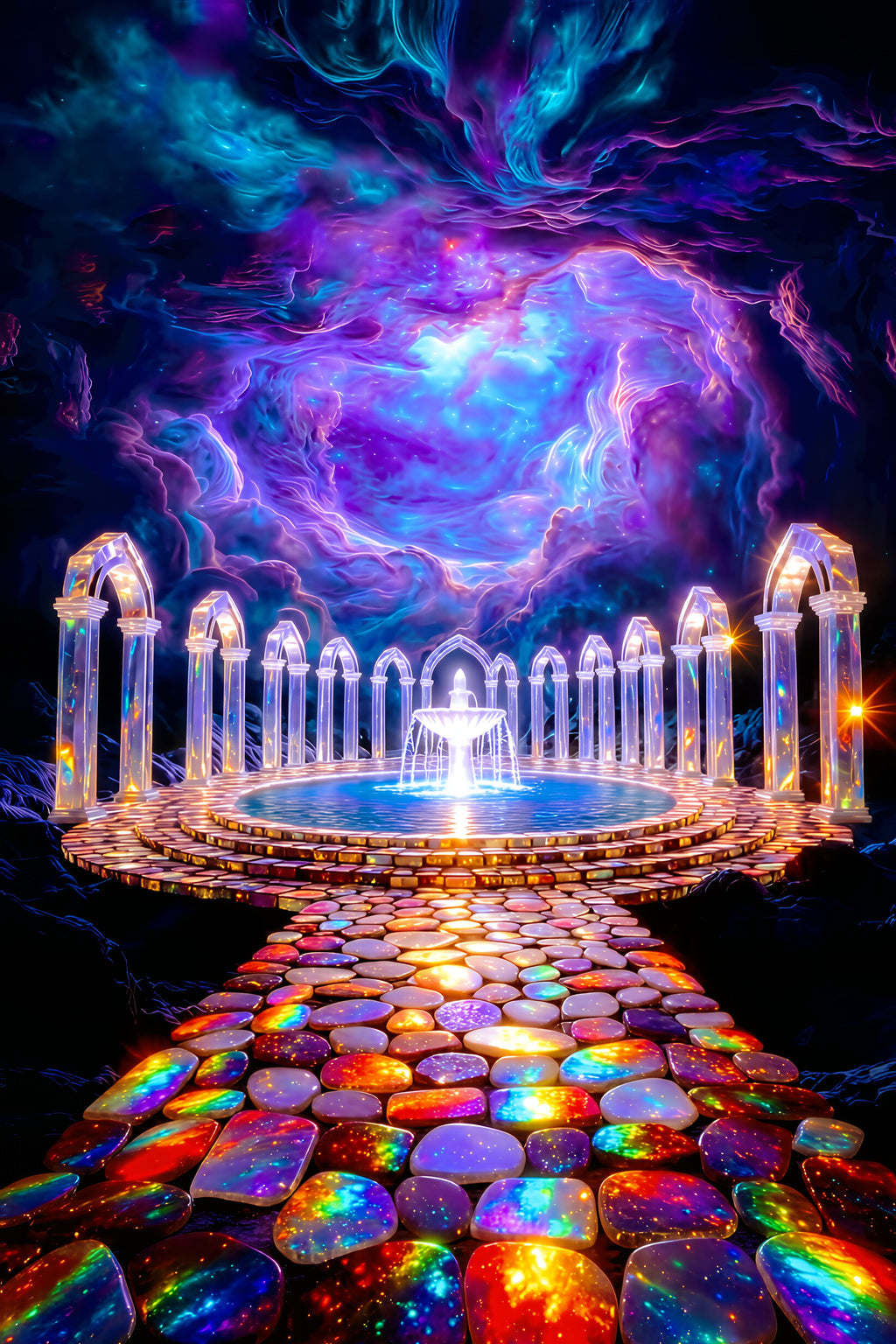 RadiantFacetArt Launch Collection – 12 Piece Crystal Realms Bundle | Digital Collection