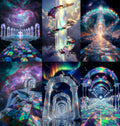 RadiantFacetArt Launch Collection – 12 Piece Crystal Realms Bundle | Digital Collection