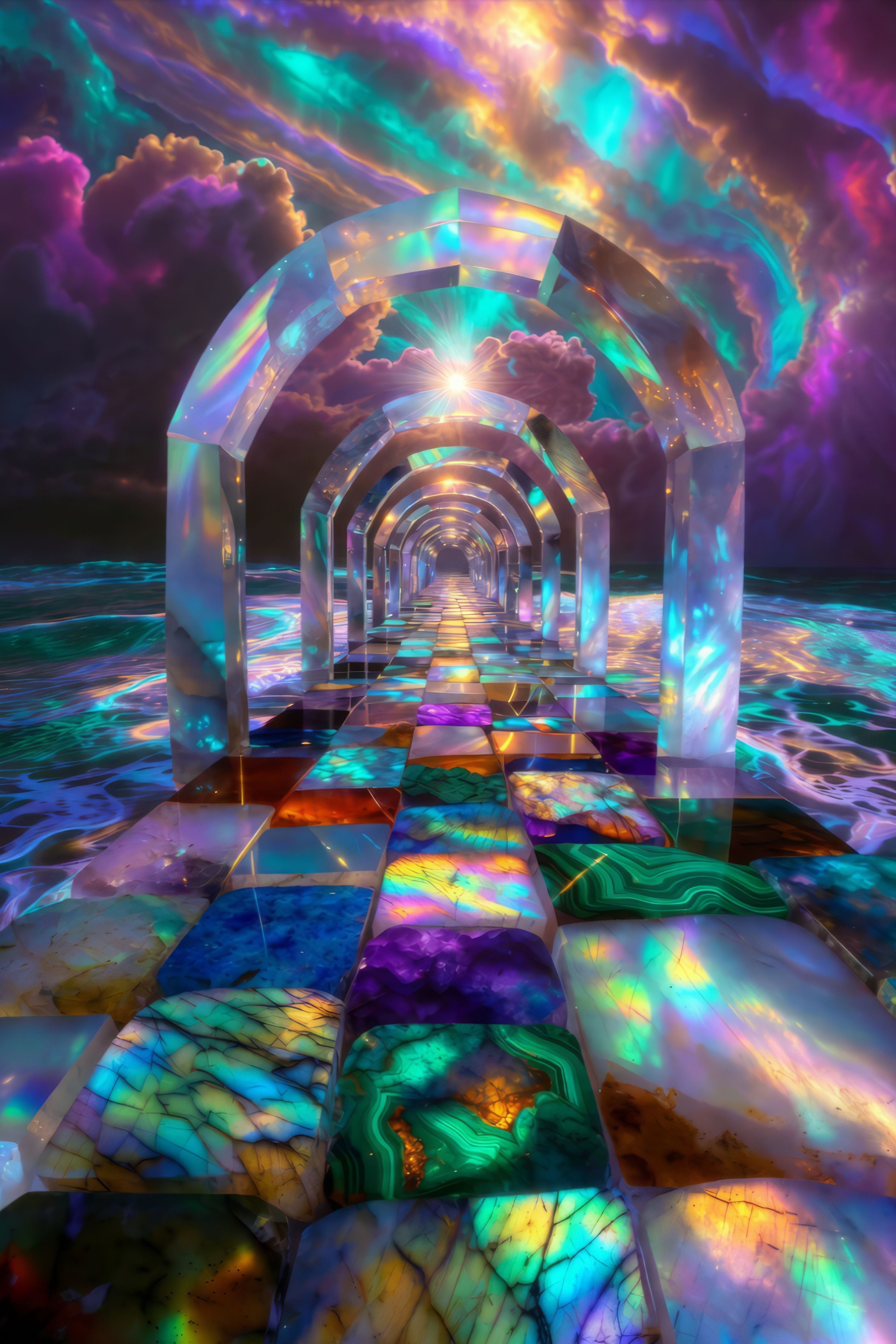 Prismora Crystal Realms Bundle – 12 Piece Digital Collection (10 Main + 2 Bonus Photos)