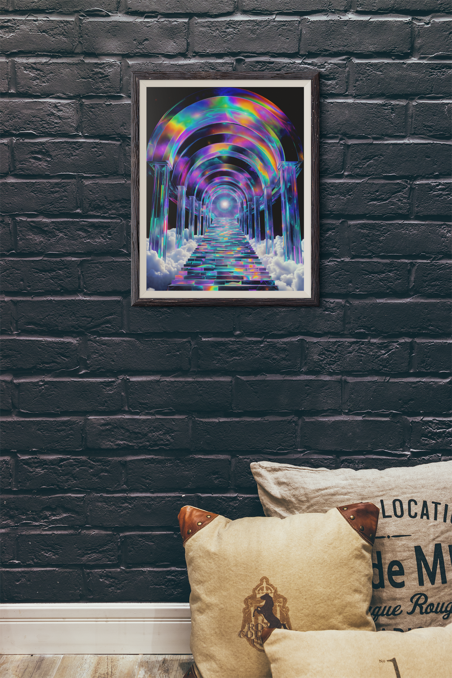 Cosmic Rainbow Stairway to the Stars | High-Resolution Digital Download