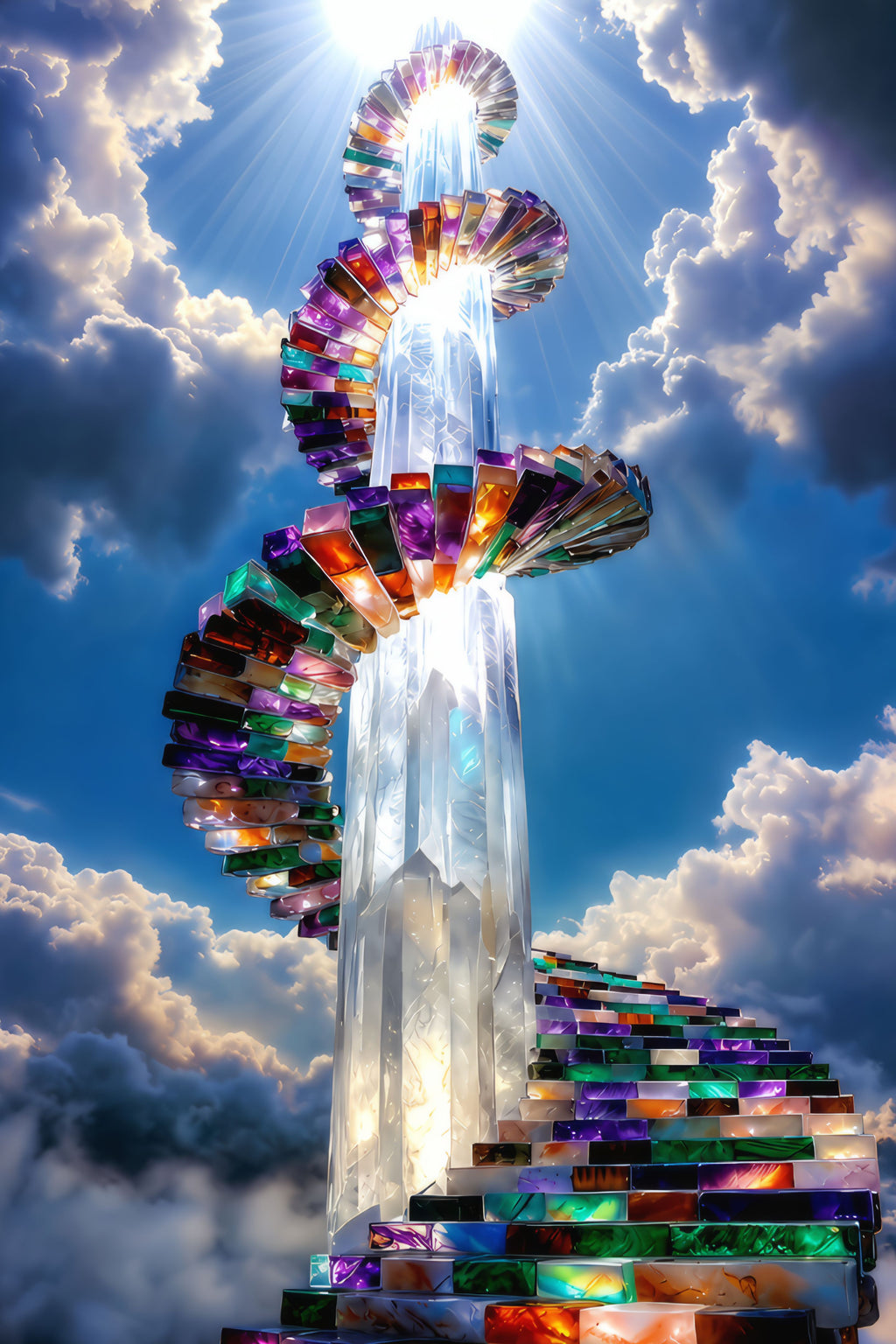 RadiantFacetArt Launch Collection – 12 Piece Crystal Realms Bundle | Digital Collection