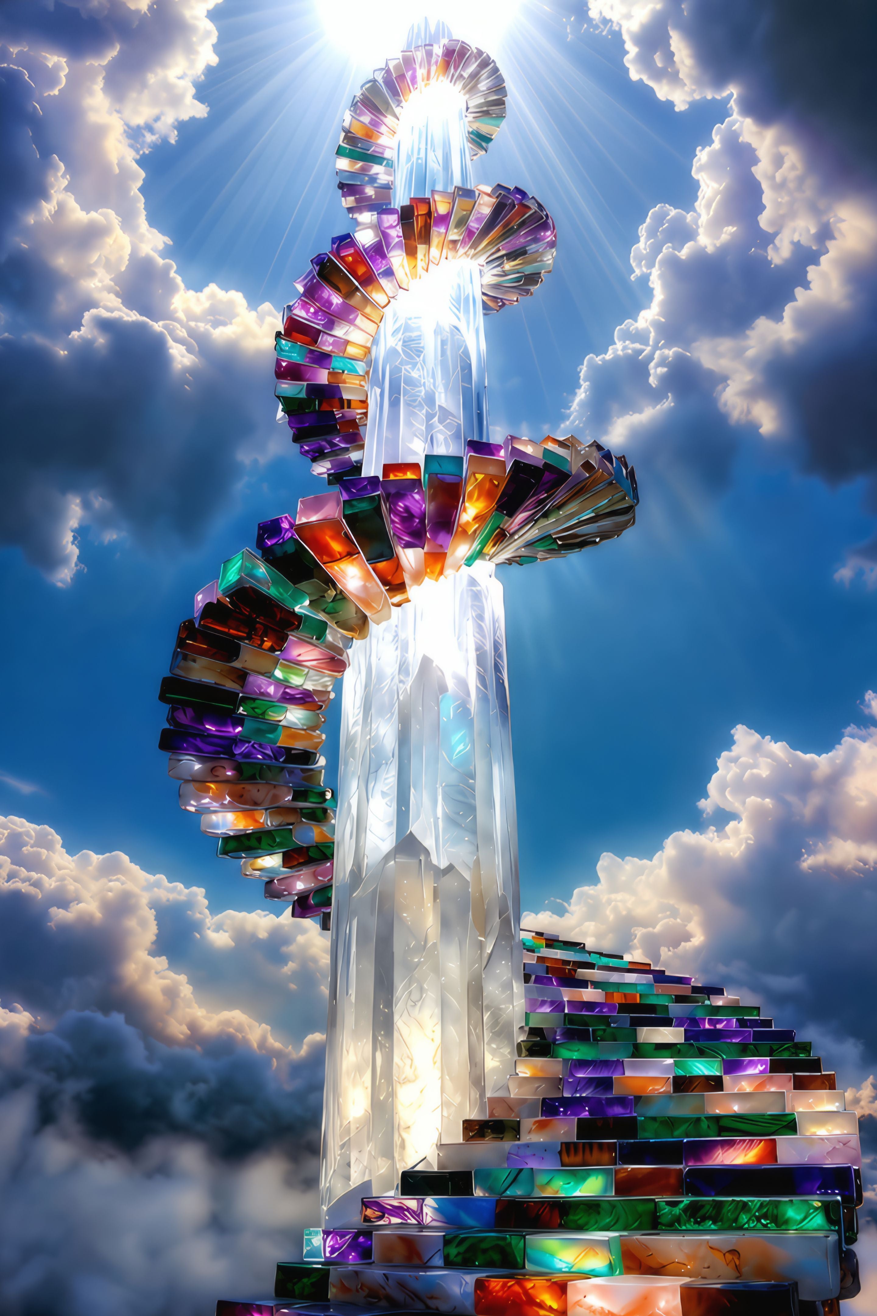 RadiantFacetArt Launch Collection – 12 Piece Crystal Realms Bundle | Digital Collection