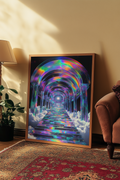 Cosmic Rainbow Stairway to the Stars | High-Resolution Digital Download